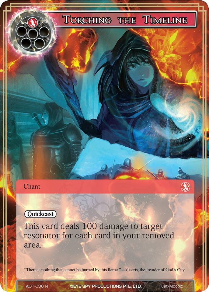 Torching the Timeline (AO1-036) [Alice Origin]