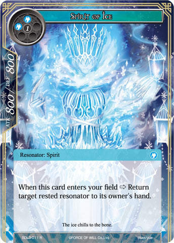 Spirit of Ice (SDL3-011) [Starter Deck: Malefic Ice]