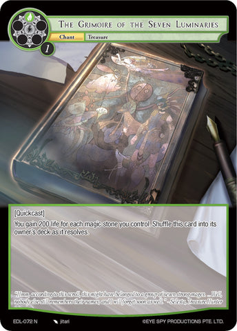 The Grimoire of the Seven Luminaries (EDL-072) [The Epic of the Dragon Lord]