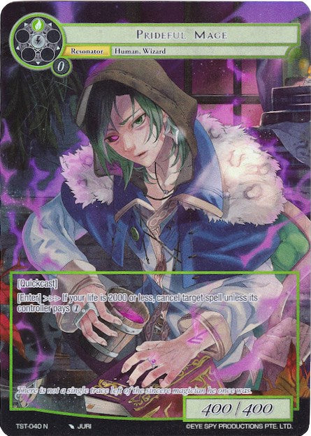 Prideful Mage (Full Art) (TST-040) [The Seventh]