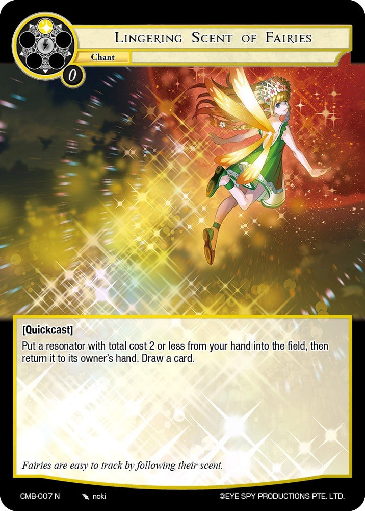 Lingering Scent of Fairies (CMB-007 N) [Crimson Moon's Battleground]