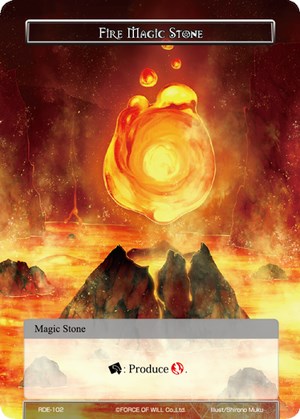 Fire Magic Stone (RDE-102) [Return of the Dragon Emperor]