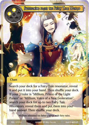 Summoning from the Fairy Tale World (SDL1-010) [Starter Deck: Fairy Tale Force]