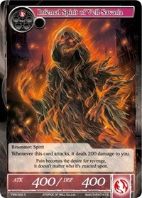 Infernal Spirit of Vell-Savaria (TMS-022) [The Moonlit Savior]